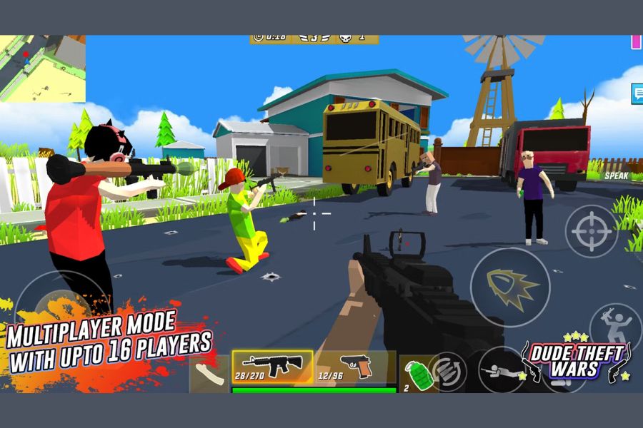 Banner Dude Theft Wars Theartpics Mod APK 1