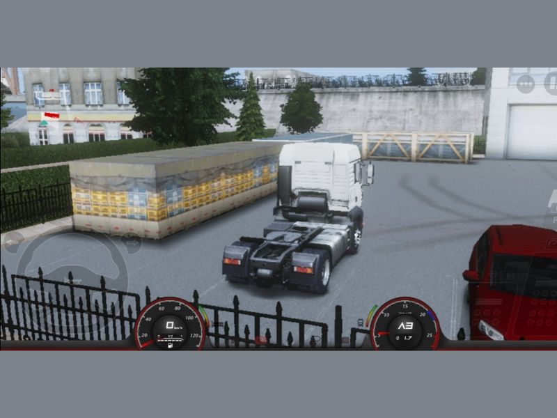 Lối chơi mô phỏng chân thực trong Hack Truckers Of Europe 3