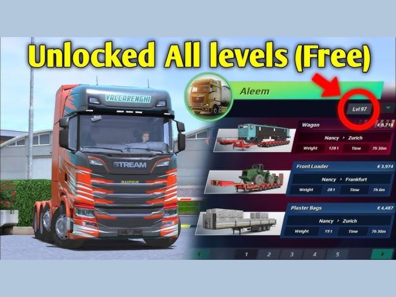 Tính Năng Nổi Bật Của Phiên Bản Hack Truckers Of Europe 3