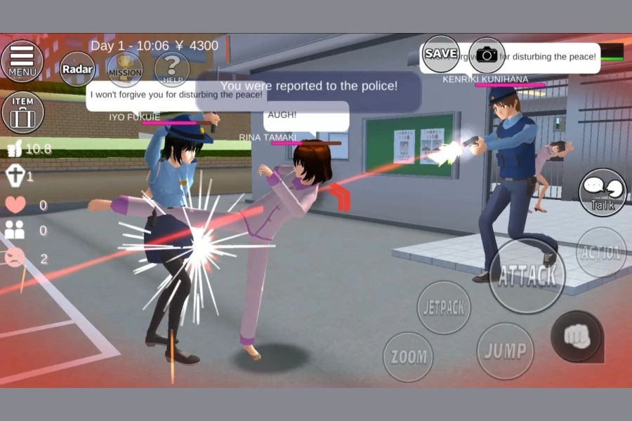 Banner SAKURA School Simulator 2