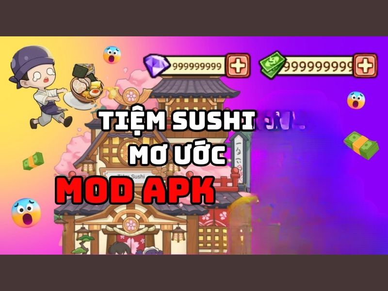 Các Tính Năng Nổi Bật Trong Hack Tiệm Sushi Mơ Ước