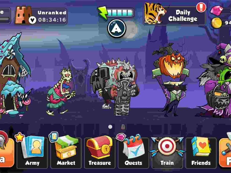 Chiến thuật thẻ bài trong Hack Tower Conquest