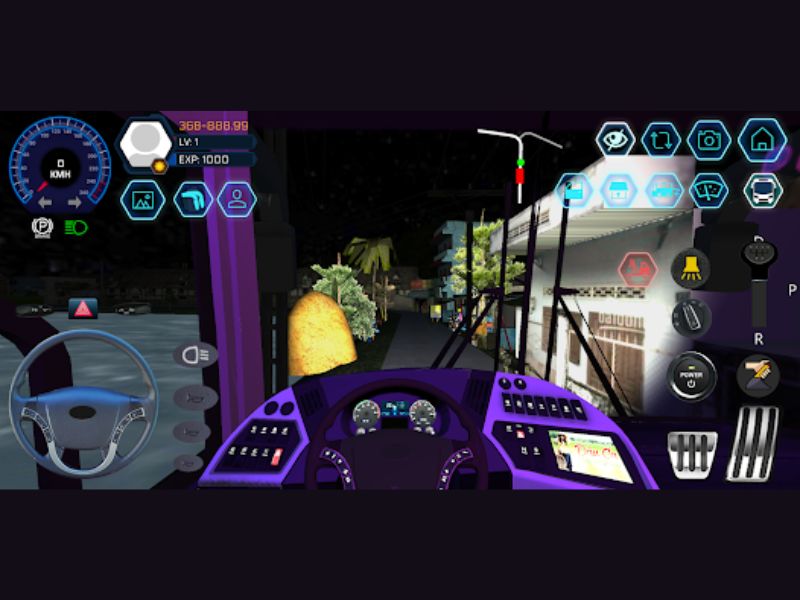 Điều chỉnh điều kiện thời tiết trong Bus Simulator Vietnam Modpure