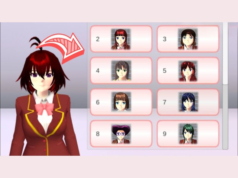 Hóa thân thành nhiều nhân vật trong SAKURA School Simulator