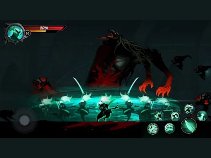 Nhiệm vụ chiến đấu trong Hack Shadow Knight