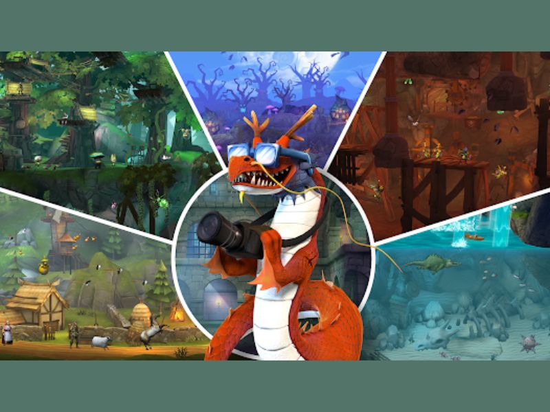 Tính năng giải đấu trong Hack Hungry Dragon