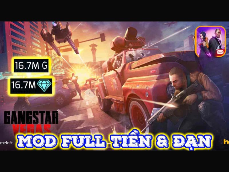 Tính Năng MOD Nổi Bật Có Trong Hack Gangstar Vegas