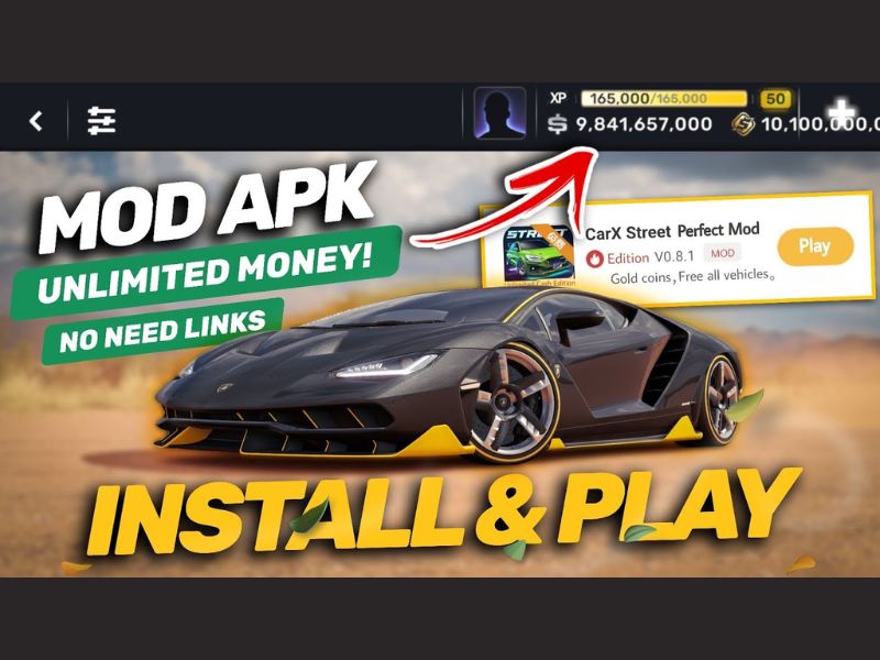 Tính Năng Nổi Bật Có Trong Hack Carx Street