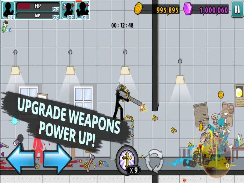 Đồng đội hỗ trợ trong Anger Of Stick 5 Hack