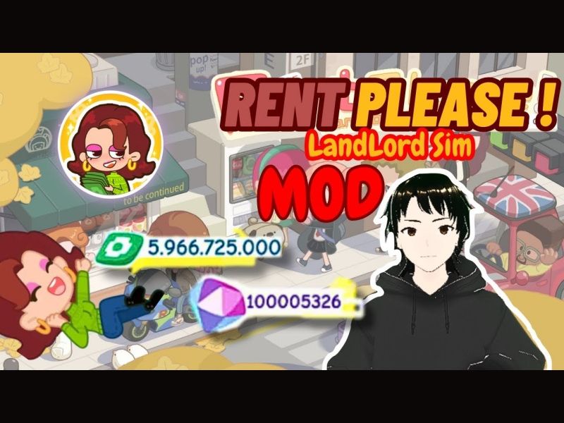 Full tiền và kim cương trong Rent Please Mod