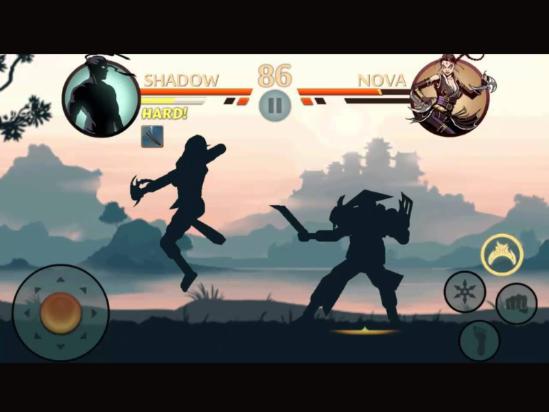Lối chơi hấp dẫn trong Shadow Fight 2 Hack Modlmh.com