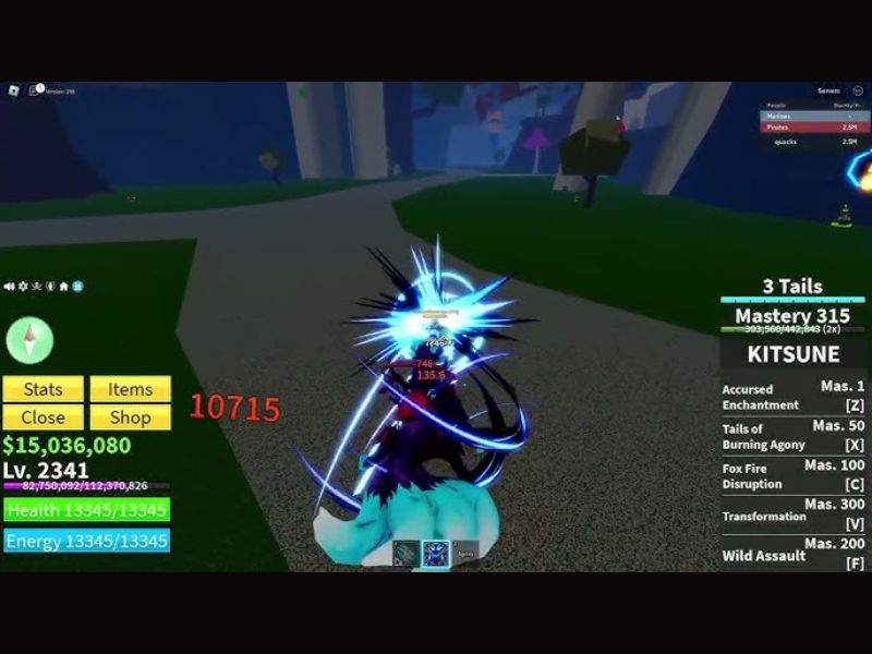 Phát triển nhân vật có chiều sâu trong Hack Blox Fruit Apkmoday