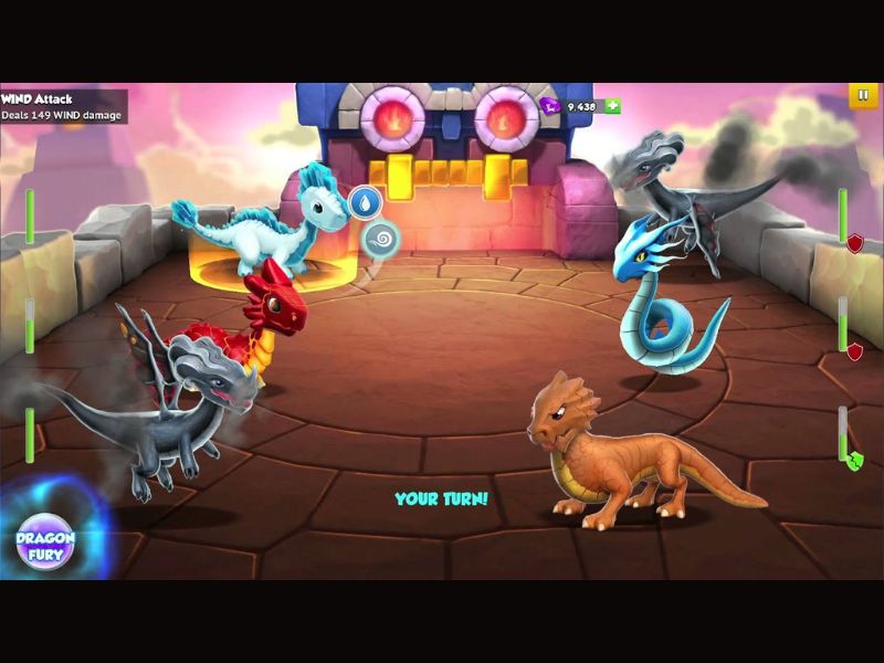 Trải nghiệm chiến đấu trong Dragon Mania Hack