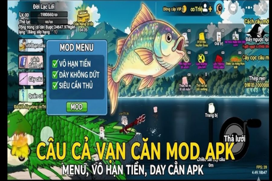 Câu cá vạn cân 1