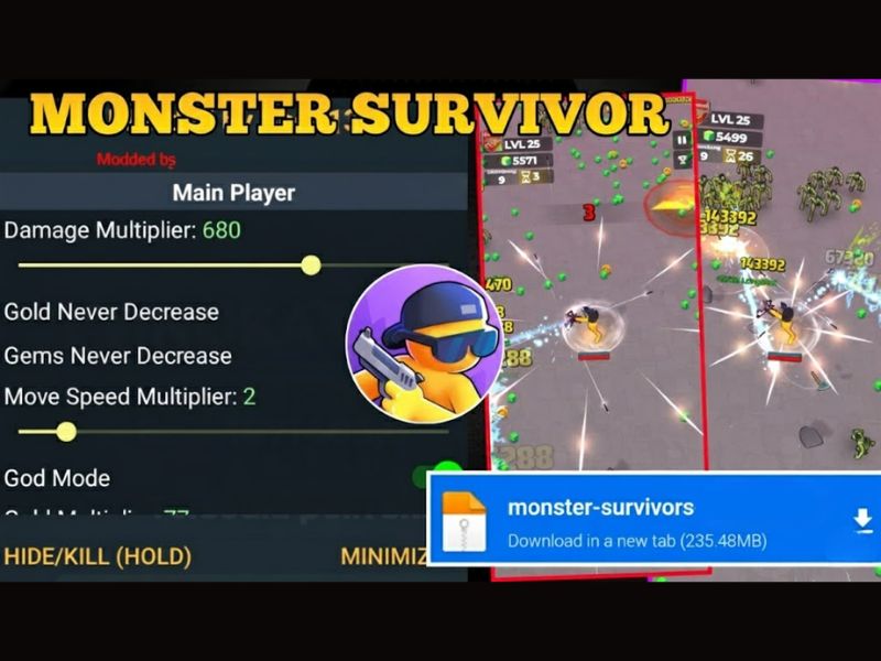 Monster Survivors Mod Vô Hạn Tiền Có Tính Năng Gì Đặc Biệt?