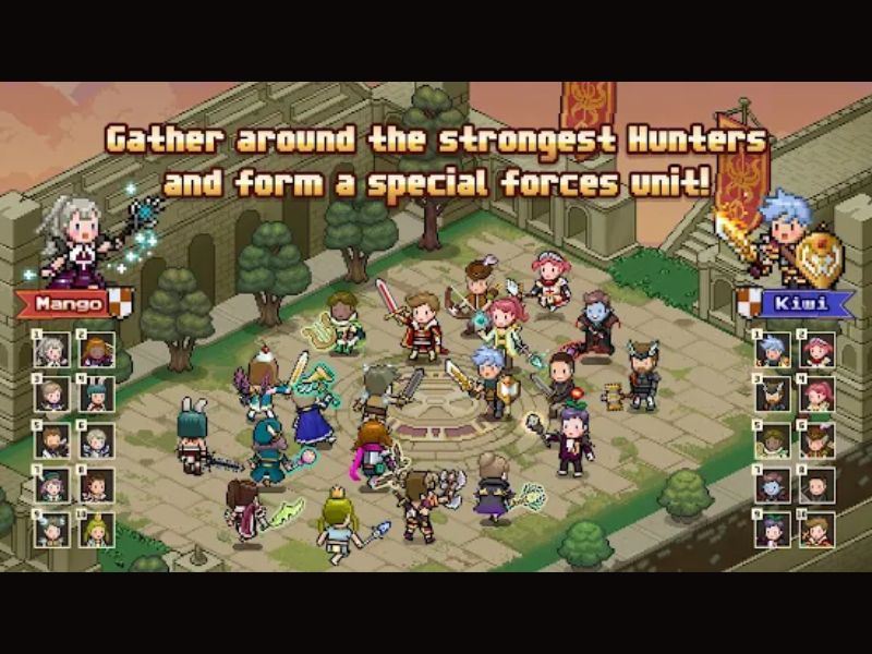 Phát triển lực lượng thợ săn giết quái với Evil Hunter Tycoon Mod