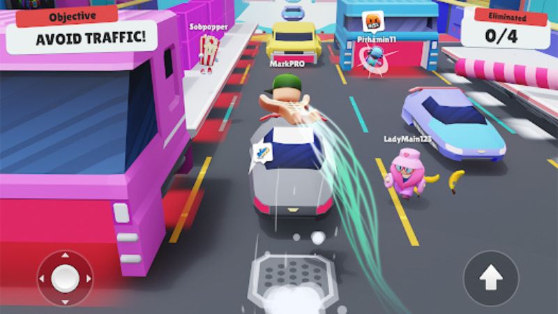 Tình Huống Hài Hước Và Bất Ngờ Trong Stumble Guys Mod